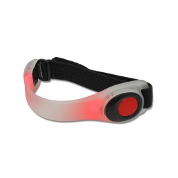 LED-reflectorarmband, rood